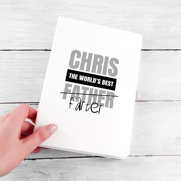 Personalised A5 Notebook – World’s Best Farter