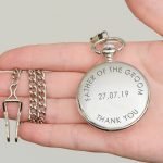 Personalised Value Pocket Watch (Curved Text) – Your Message