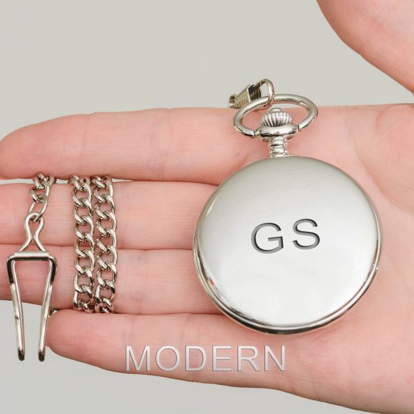 Personalised Value Pocket Watch – Initials