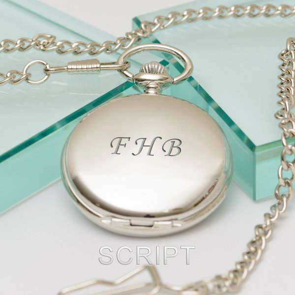 Personalised Value Pocket Watch – Initials