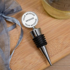 Personalised Bottle Stopper – Initials & Date