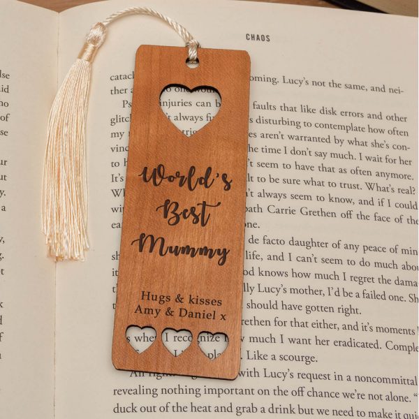 Personalised Wooden Bookmark – World’s Best…
