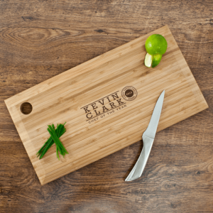 Personalised Bamboo Chopping Board – Chef of the Year