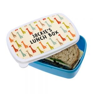Personalised Lunch Box – Giraffe