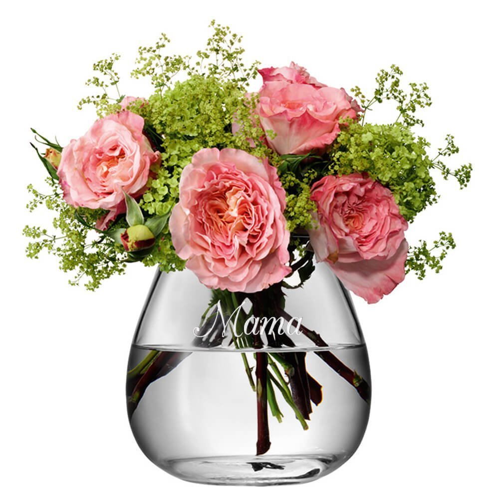 Personalised Bouquet Vase – Your Message