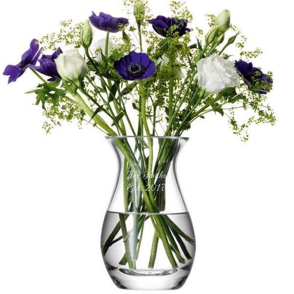 Personalised Posy Vase – Your Message