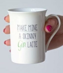 Personalised Actually I Can Handwritten Latte Mug