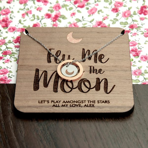 Personalised Necklace & Keepsake – To the Moon & Back