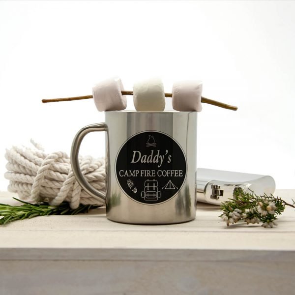 Personalised Daddy’s Campfire Coffee Outdoor Mug