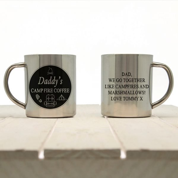 Personalised Daddy’s Campfire Coffee Outdoor Mug