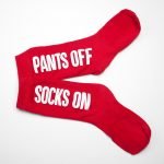 Personalised Socks – Cheeky Message
