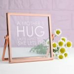 Personalised Rose Gold Frame – A Mother’s Hug