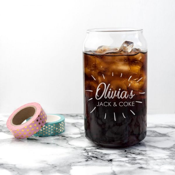 Personalised Glass Can – Magic Mix