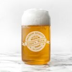 Personalised Glass Can – Premium Quality