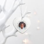 Personalised Heart Photo Frame Decoration