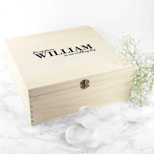 Personalised Gift Box – For My Groom