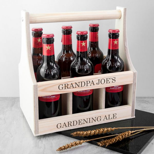 Personalised Garden Beer Trug – Your Message