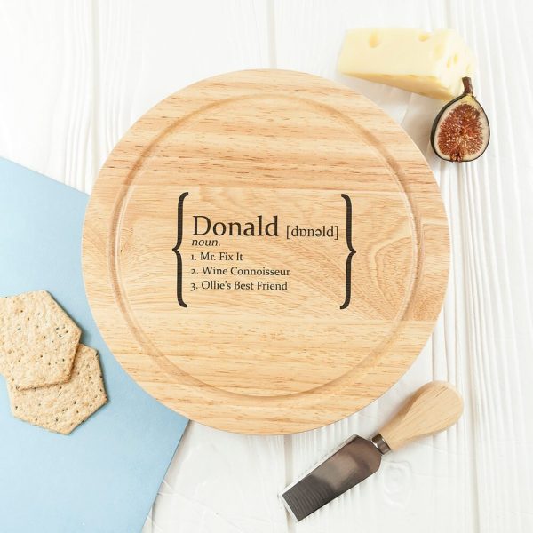 Personalised Cheese Board Set – Definition