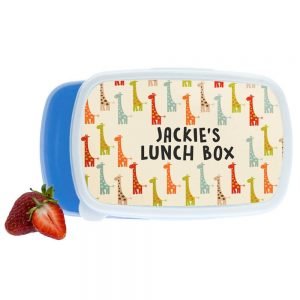 Personalised Bamboo Lunchbox – Black