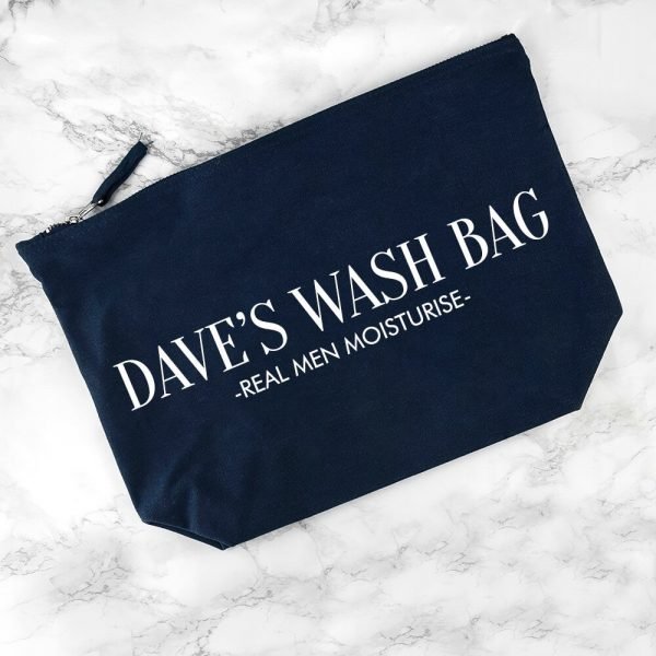 Personalised Wash Bag – Your Message