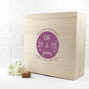Personalised Gift Box – Wedding Memories