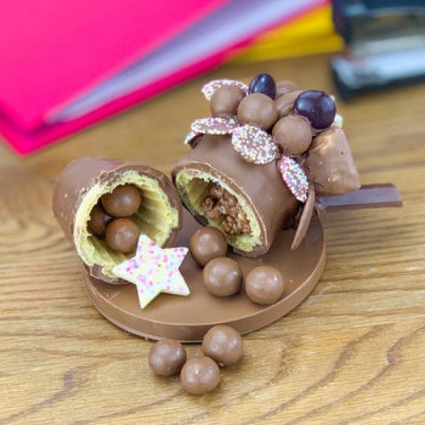 Personalised Mini Belgian Chocolate Smash Cup