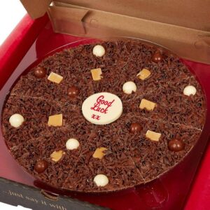 Personalised Heavenly Honeycomb 10 inch Chocolate Pizza