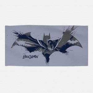 Personalised Justice League Batman Beach Towel