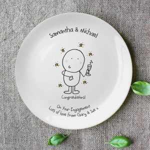 Personalised Chilli & Bubble’s Congratulations Plate