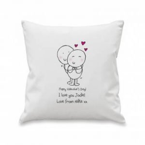 Personalised Chilli & Bubbles Valentine’s Day Cushion Cover