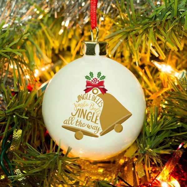 Personalised Jingle Bells Bauble
