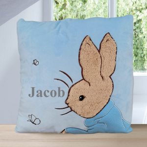 Personalised Peter Rabbit Cushion Cover