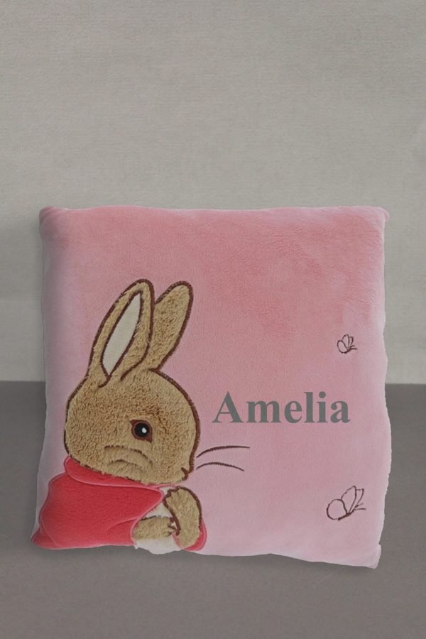 Personalised Flopsy Cushion Cover