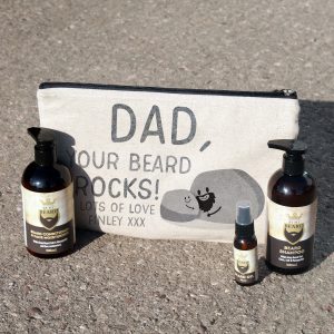 Personalised Your Beard Rocks Beard Kit