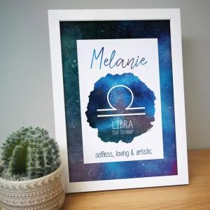 Personalised Coloured Song Sound Wave Print with Framing Options