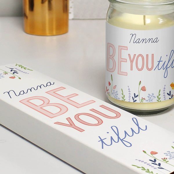 Personalised Be You Candle Jar & Truffles