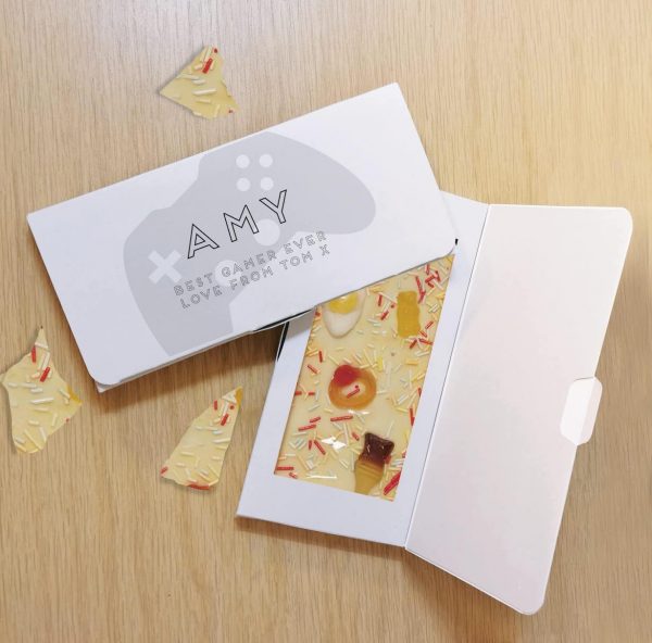 Personalised Controller White Chocolate Card