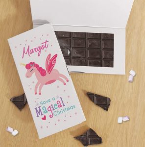 Personalised Dinosaur Milk Chocolate Card