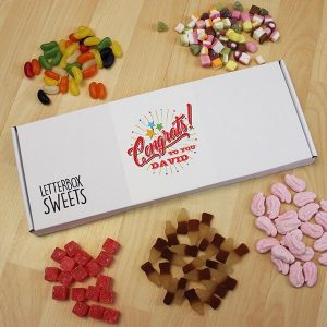 Personalised Letterbox Sweets – Congrats To You