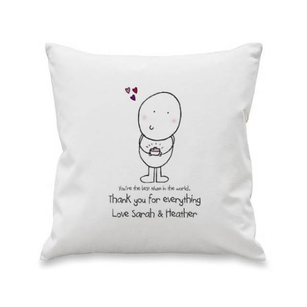 Personalised Chilli & Bubbles Mother’s Day Cushion Cover