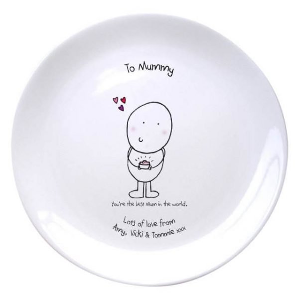 Personalised Chilli & Bubble’s Mother’s Day Plate