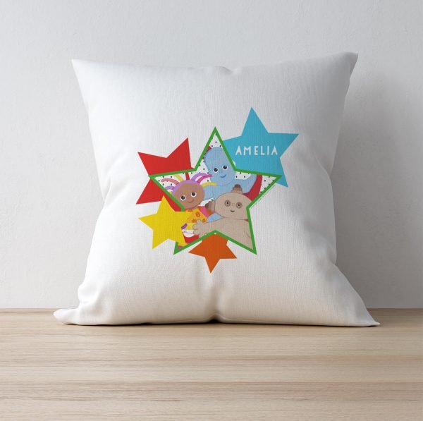 Personalised In The Night Garden Star Cushion Cover
