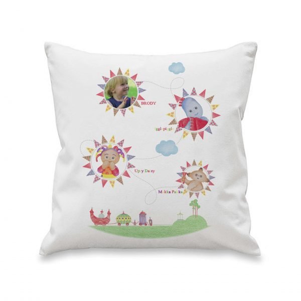 Personalised In The Night Garden Colouring Book Photo Cushion Cover