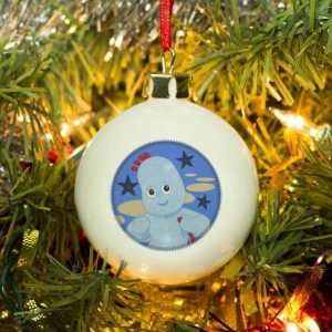 Personalised In The Night Garden Igglepiggle 1st Christmas Bauble