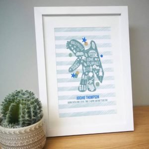 Personalised In The Night Garden Igglepiggle Framed Print