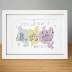 Personalised In The Night Garden Ninky Nonk Framed Print