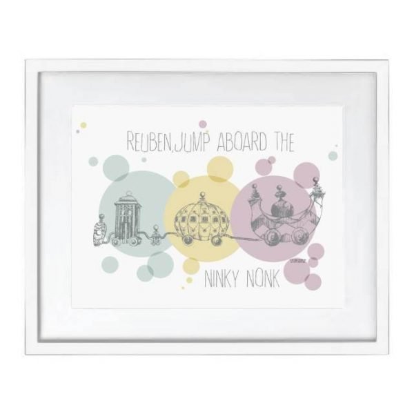 Personalised In The Night Garden Ninky Nonk Framed Print
