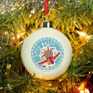 Personalised In The Night Garden Upsy Daisy Snowtime Bauble