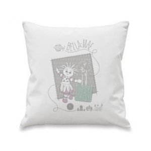 Personalised Cushion Cover – Hello World Whale