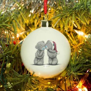 Personalised Me To You Christmas Together Bauble